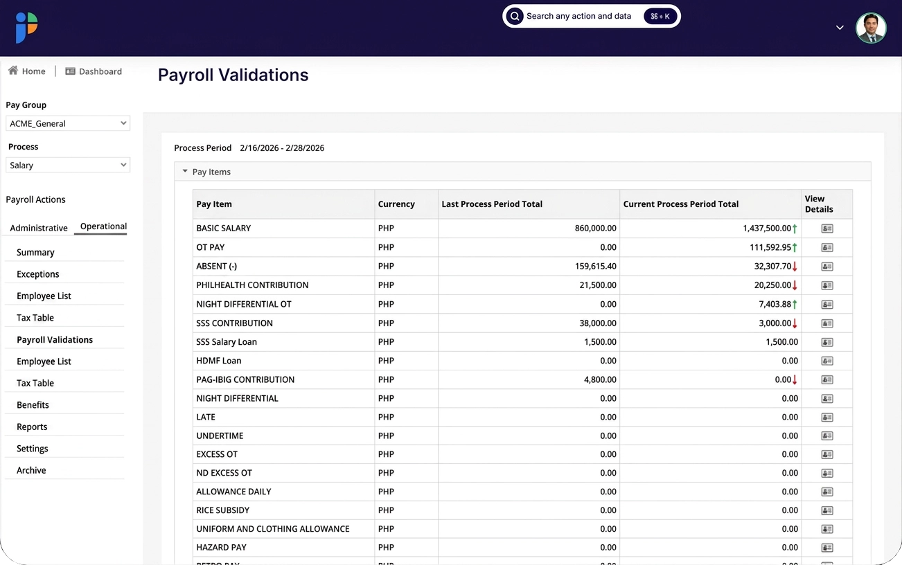 Pay Module