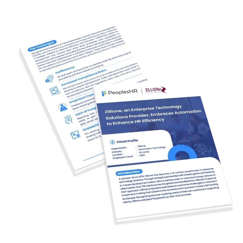 Proven IT Transformation – Zillione Technologies