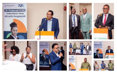 Event collage for the website, featuring photos from various company events.