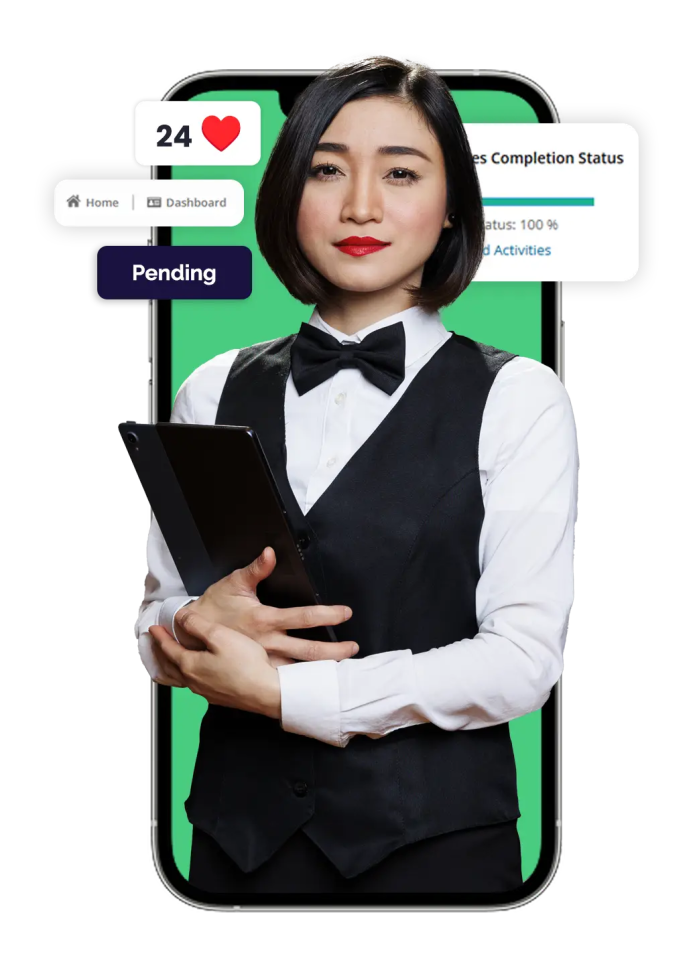 Second version of a clean user interface element from PeoplesHR software.