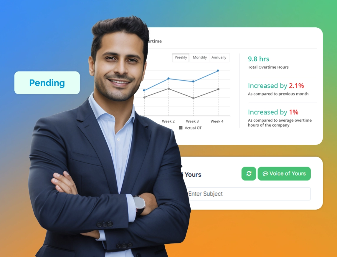 Second variation of a data visualization slice, possibly for HR performance metrics.